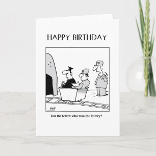 Tarjeta El cumpleaños de un minero
