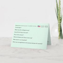 Tarjeta El cumpleaños del código secreto 🕵️ la divertida 