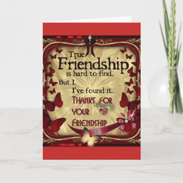 TARJETA EL CUMPLEAÑOS LE DESEA A UN AMIGO FANTÁSTICO (Anverso)