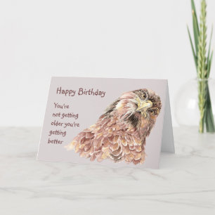 Tarjeta El Cumpleaños No Se Hace Mayor Con Mejor Humor