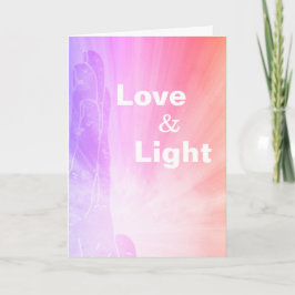 Tarjeta El curador del amor del *~* irradia la mano