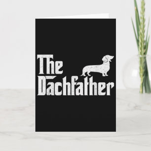 Tarjeta El Dachshund Perro Wiener Divertido Regalos Para H
