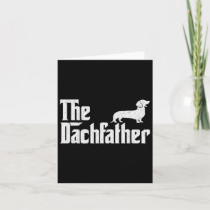 Tarjeta El Dachshund Regalos Divertidos De Perro Salchicha