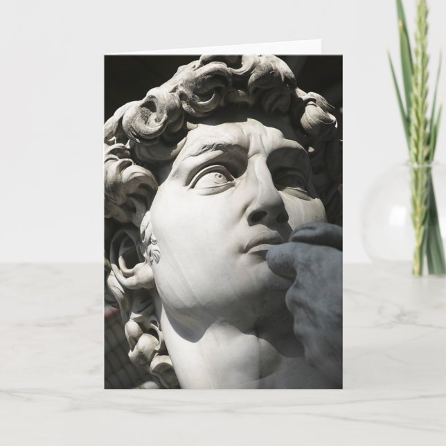 Tarjeta El David de Miguel Ángel (Anverso)