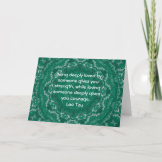 Tarjeta El decir de la cita de la sabiduría de Tzu del Lao