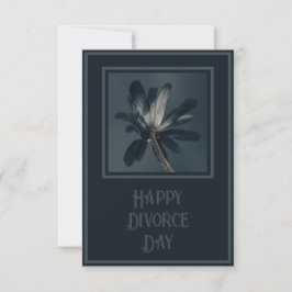 Tarjeta El deliciosamente oscuro divorcio de las flores
