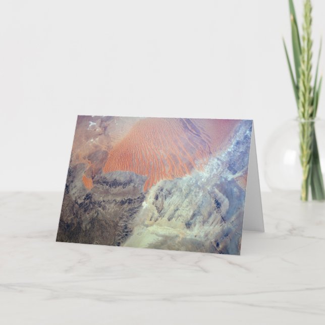 Tarjeta El Desierto Del Sahara En Argelia, Norte De África (Anverso)