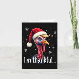 Tarjeta El día de Acción de Gracias de Trump, Christmasi