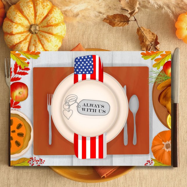 Tarjeta El Día de Acción de Gracias militar siempre es un  (Subido por el creador)