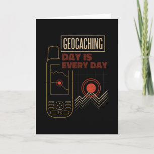 Tarjeta El Día De La Geocalización Es Todos Los Días Geocá