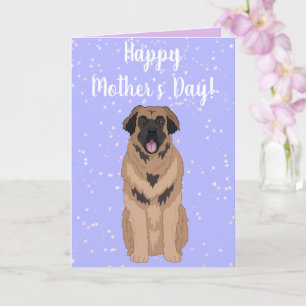 Tarjeta El Día de la Madre Leonberger