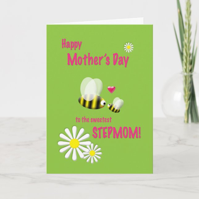 Tarjeta El día de la madre Stepmom (Anverso)