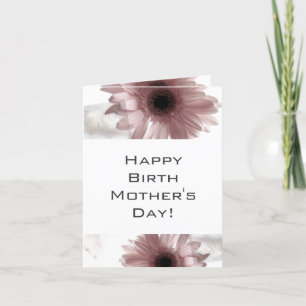 Tarjeta El día de la mamá feliz del nacimiento