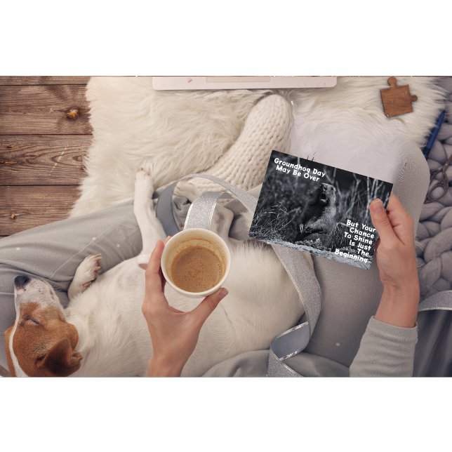 Tarjeta El Día De La Marmota Puede Terminar Bien (Subido por el creador)