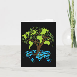 Tarjeta El Día de la Tierra Regalos Ecología Ciencia Ambie