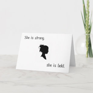 Tarjeta El día de las mujeres internacionales