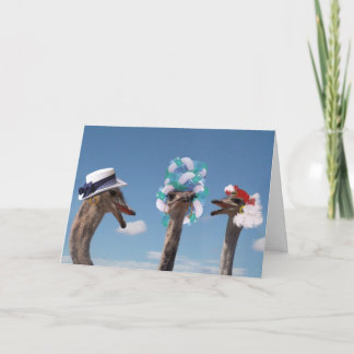 Tarjeta El día de los locos Gorras en las carreras