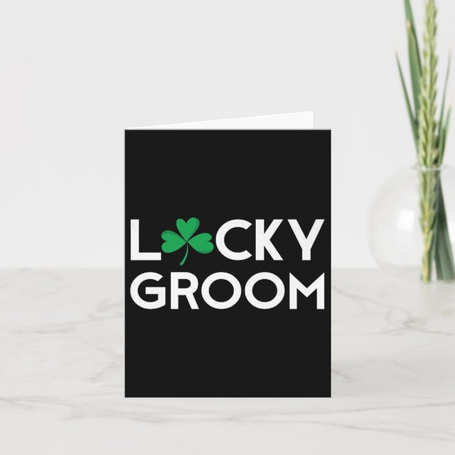 Tarjeta El Día De Los Patrocinadores De St Pattys Se Convi (Anverso)