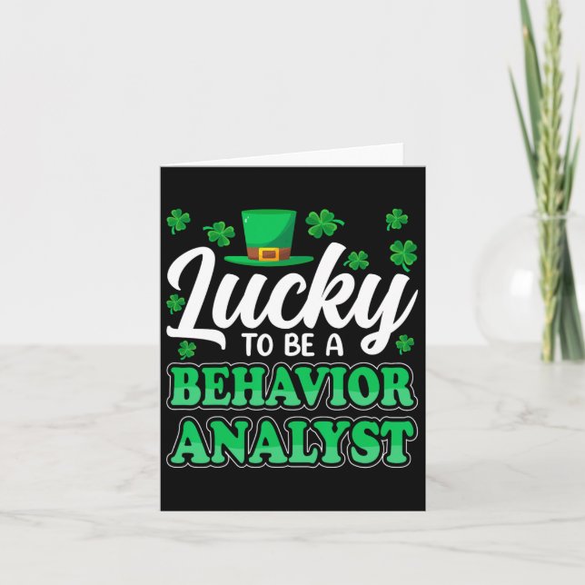 Tarjeta El Día De Los Patrones Tiene Suerte De Ser Un Anal (Anverso)