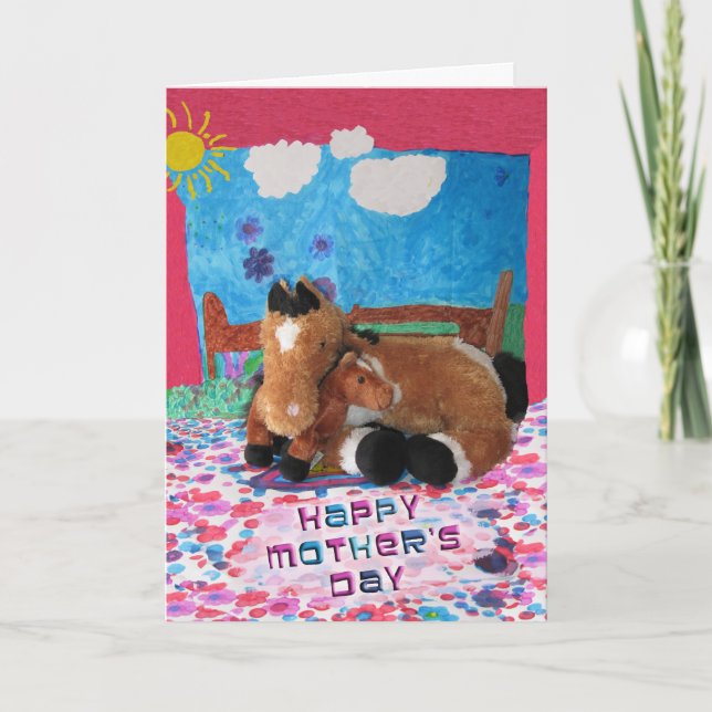 Tarjeta El día de madre (Anverso)