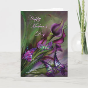 Tarjeta El día de madre de las calas ArtCard