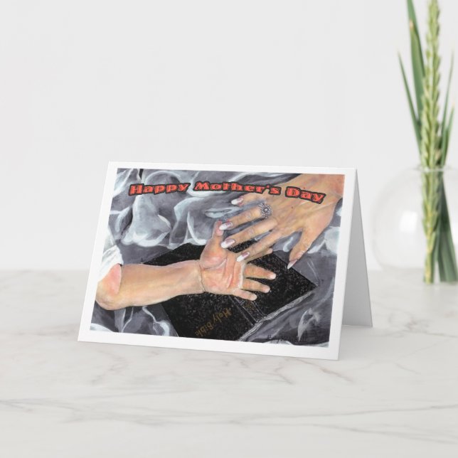 Tarjeta El día de madre del marido (Anverso)