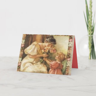 Tarjeta El día de madre del Victorian