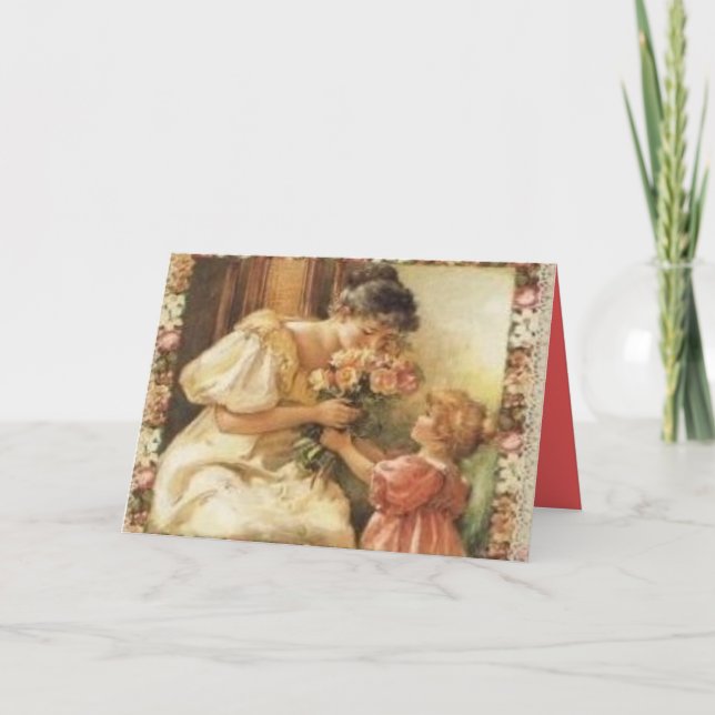 Tarjeta El día de madre del Victorian (Anverso)