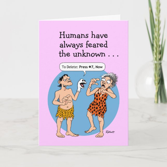 Tarjeta El día de madre divertido (Anverso)