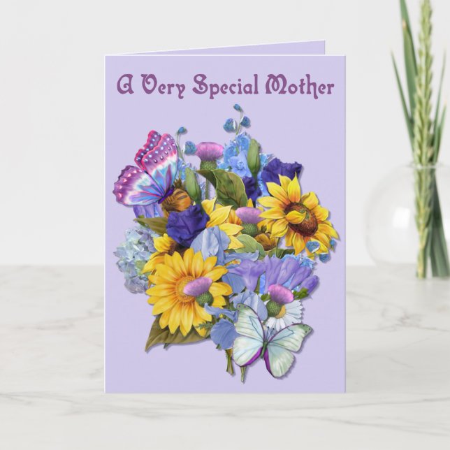 Tarjeta El día de madre especial (Anverso)