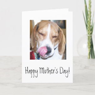 Tarjeta El día de madre feliz