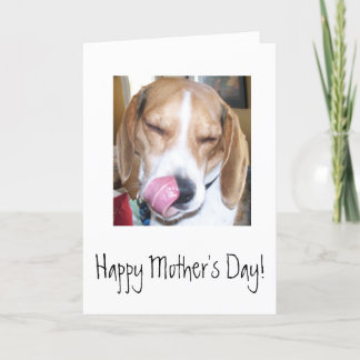Tarjeta El día de madre feliz