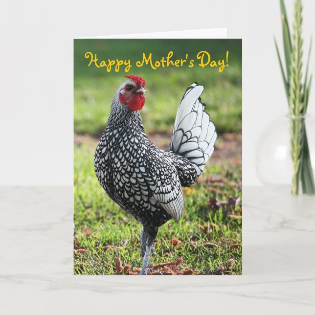 Tarjeta ¡El día de madre feliz! (Anverso)