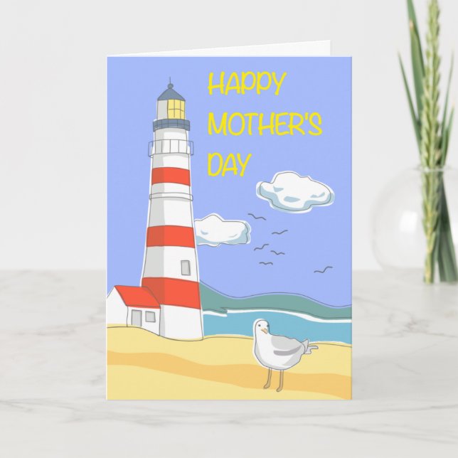 Tarjeta El día de madre feliz (Anverso)