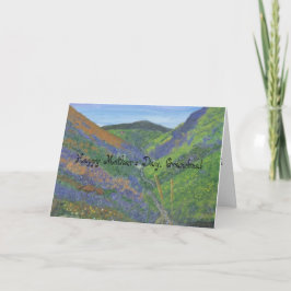 Tarjeta El día de madre feliz, abuela