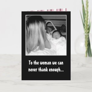 Tarjeta ¡El día de madre feliz de nacimiento!
