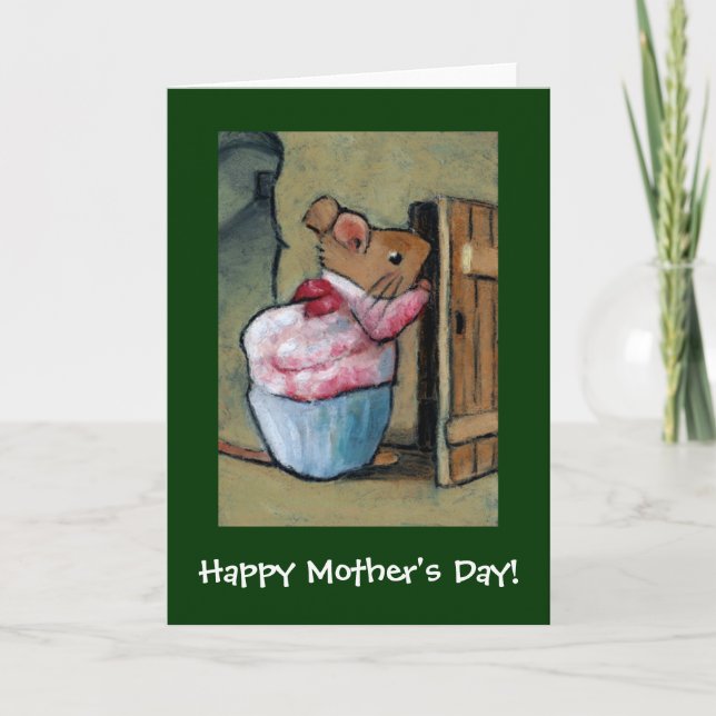 Tarjeta ¡El día de madre feliz de SEÑORA TITTLEMOUSE! (Anverso)