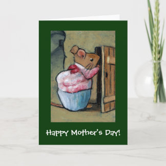 Tarjeta ¡El día de madre feliz de SEÑORA TITTLEMOUSE!