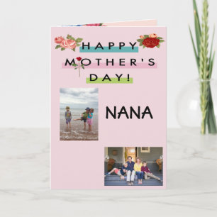 Tarjeta ¡El día de madre feliz Nana!