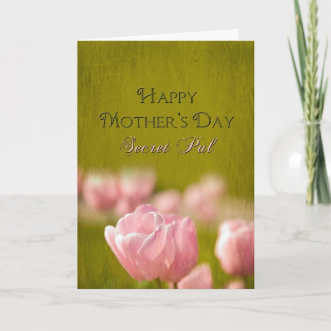 Tarjeta El día de madre - PAL SECRETO (Anverso)