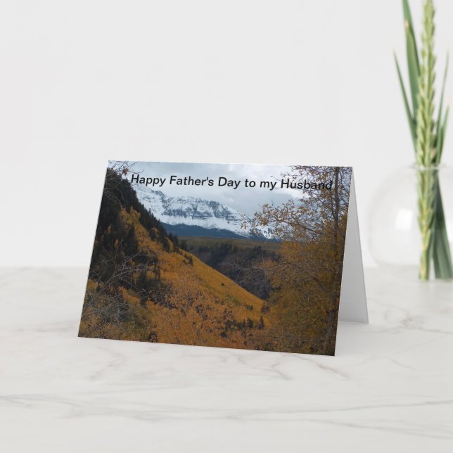 Tarjeta El día de padre (Anverso)