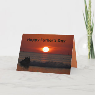 Tarjeta El día de padre feliz