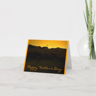 Tarjeta El día de padre feliz