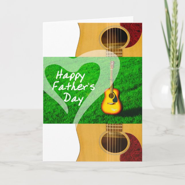 Tarjeta El día de padre feliz (Anverso)