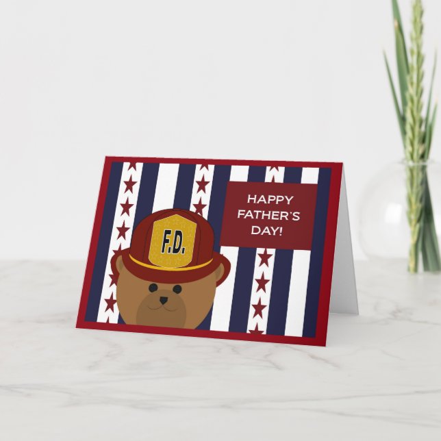 Tarjeta ¡El día de padre feliz a mi héroe y papá del (Anverso)