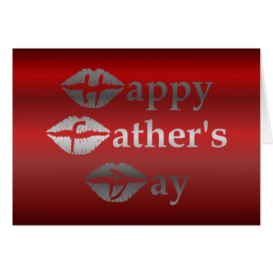 TARJETA EL DÍA DE PADRE FELIZ - DE LA ESPOSA AL MARIDO