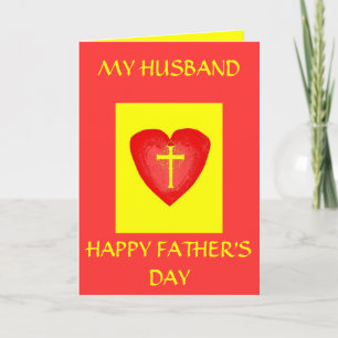 TARJETA EL DÍA DE PADRE FELIZ, MI MARIDO