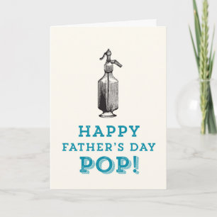 Tarjeta ¡El día de padre feliz POP!