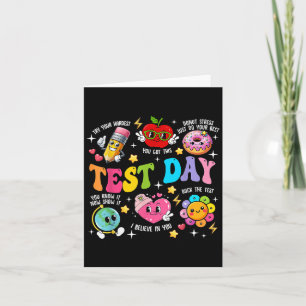 Tarjeta El Día De Prueba Colorido Que Tienes Este Kawaii M
