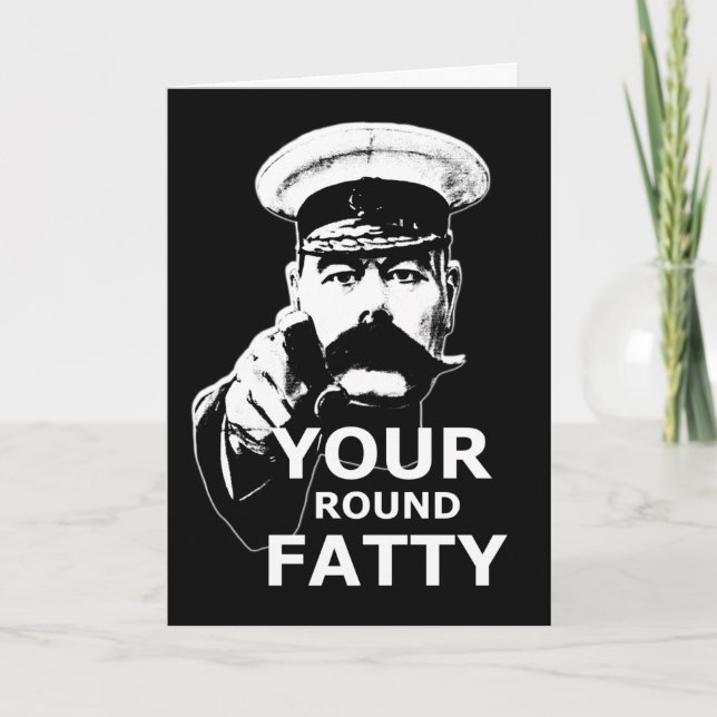 Tarjeta El día de San Jorge chistoso (Anverso)